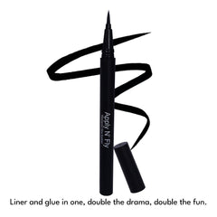 Flicka Apply N’ Fly - Eyelash Glue + Eyeliner