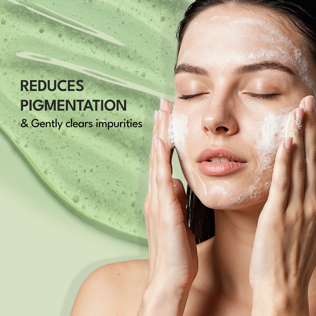 Flicka Green Tea Facial Cleanser