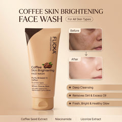 Flicka Coffee Skin Brightening Face Wash
